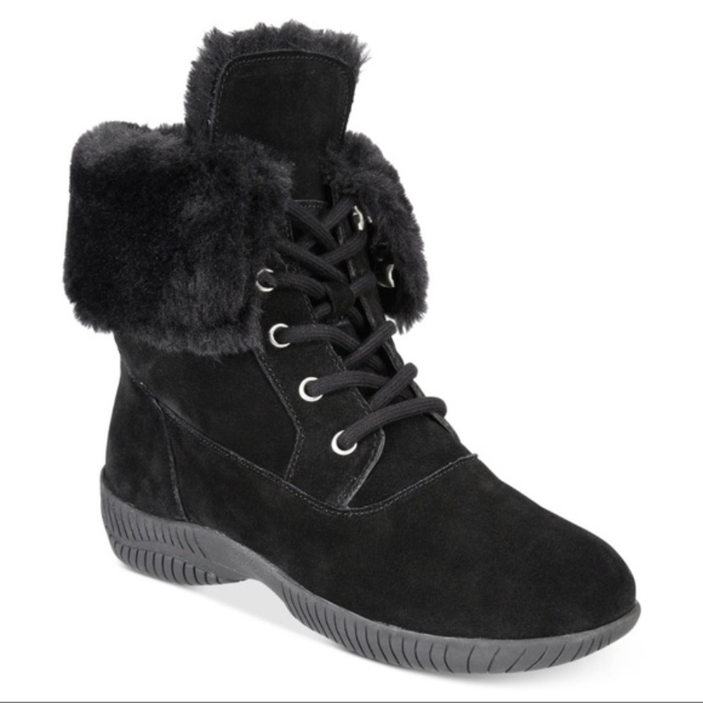 New Style & Co Angiee Lace-Up Cold Weather Boots - Picture 1 of 6